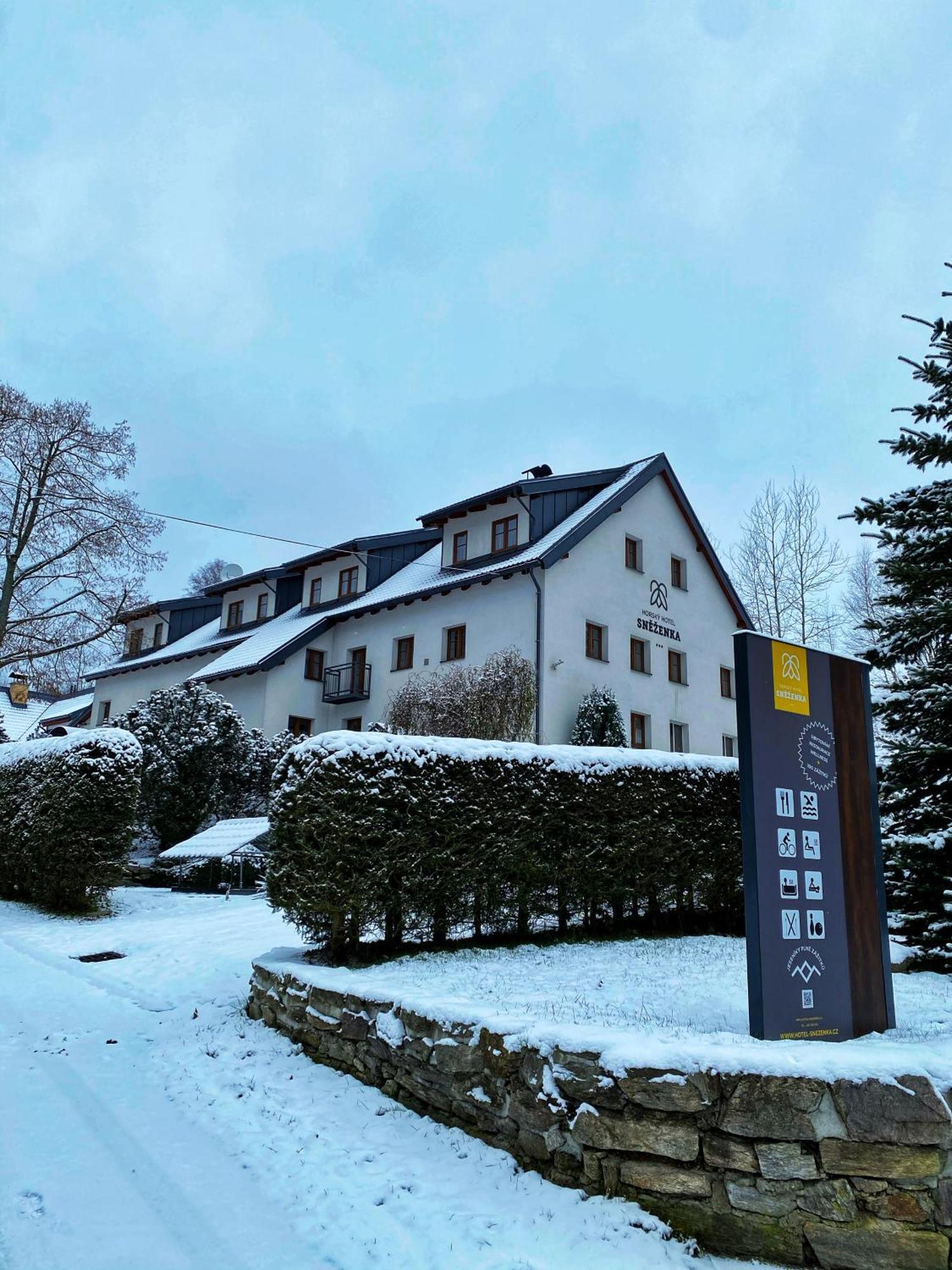 Horsky Hotel Snezenka Hynčice pod Sušinou Eksteriør billede